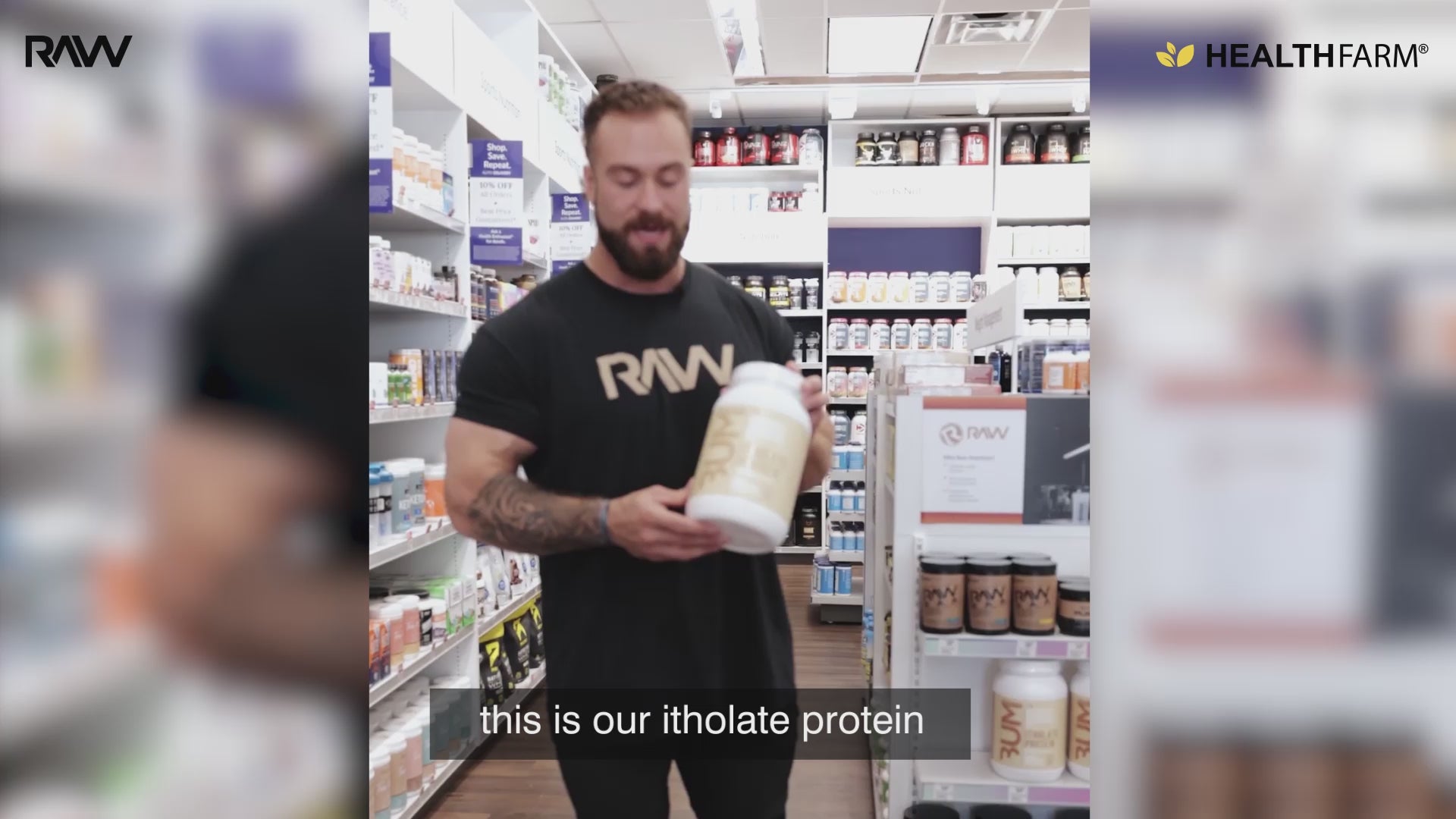 CBUM itholate Protein - HealthFarm