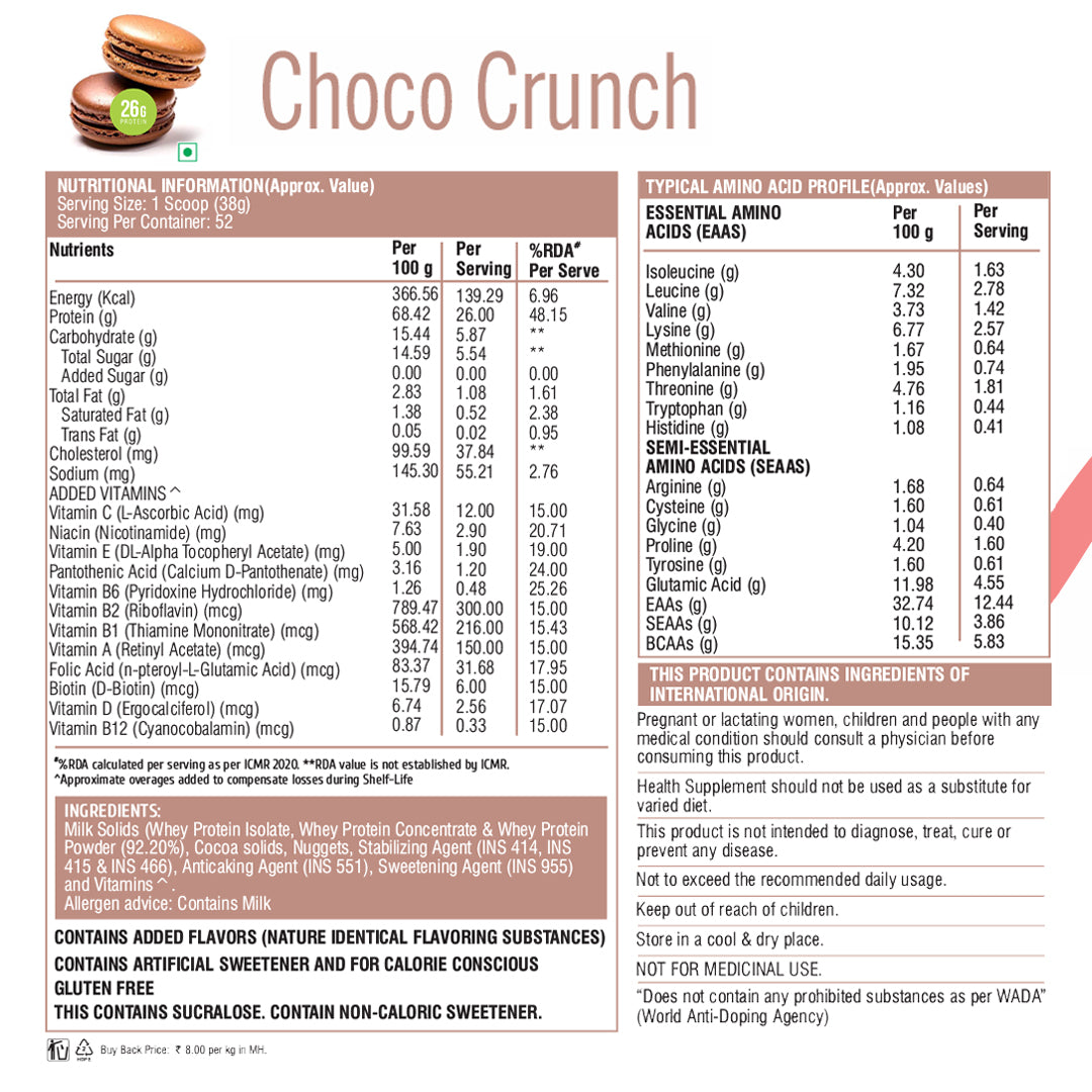 HealthFarm Muscle Whey Protein