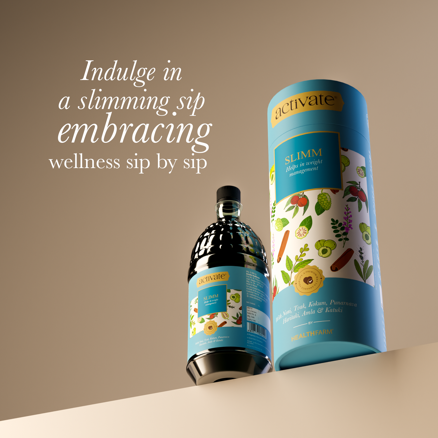 Healthfarm Activate SLIMM | Weight Management Juice