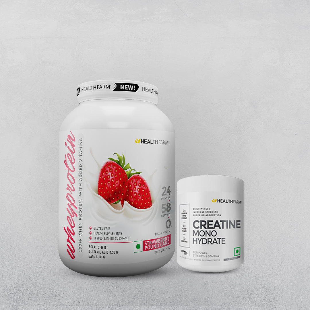 HealthFarm Whey Protein Plus with Added Vitamins