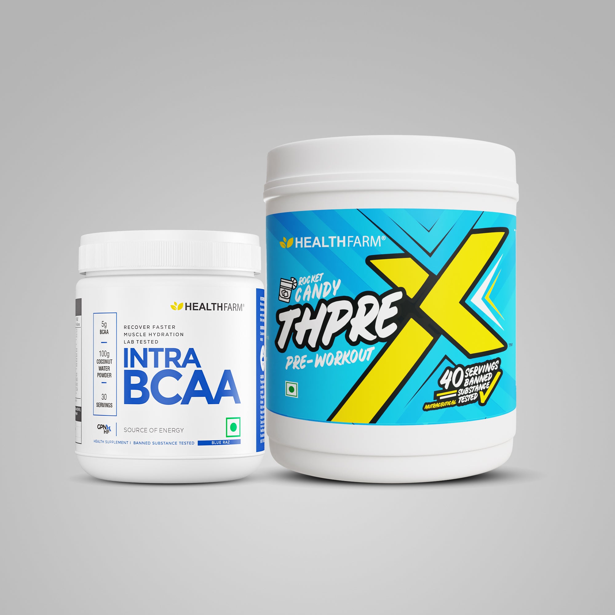 Healthfarm Thprex (500g) + Intra BCAA (180g)