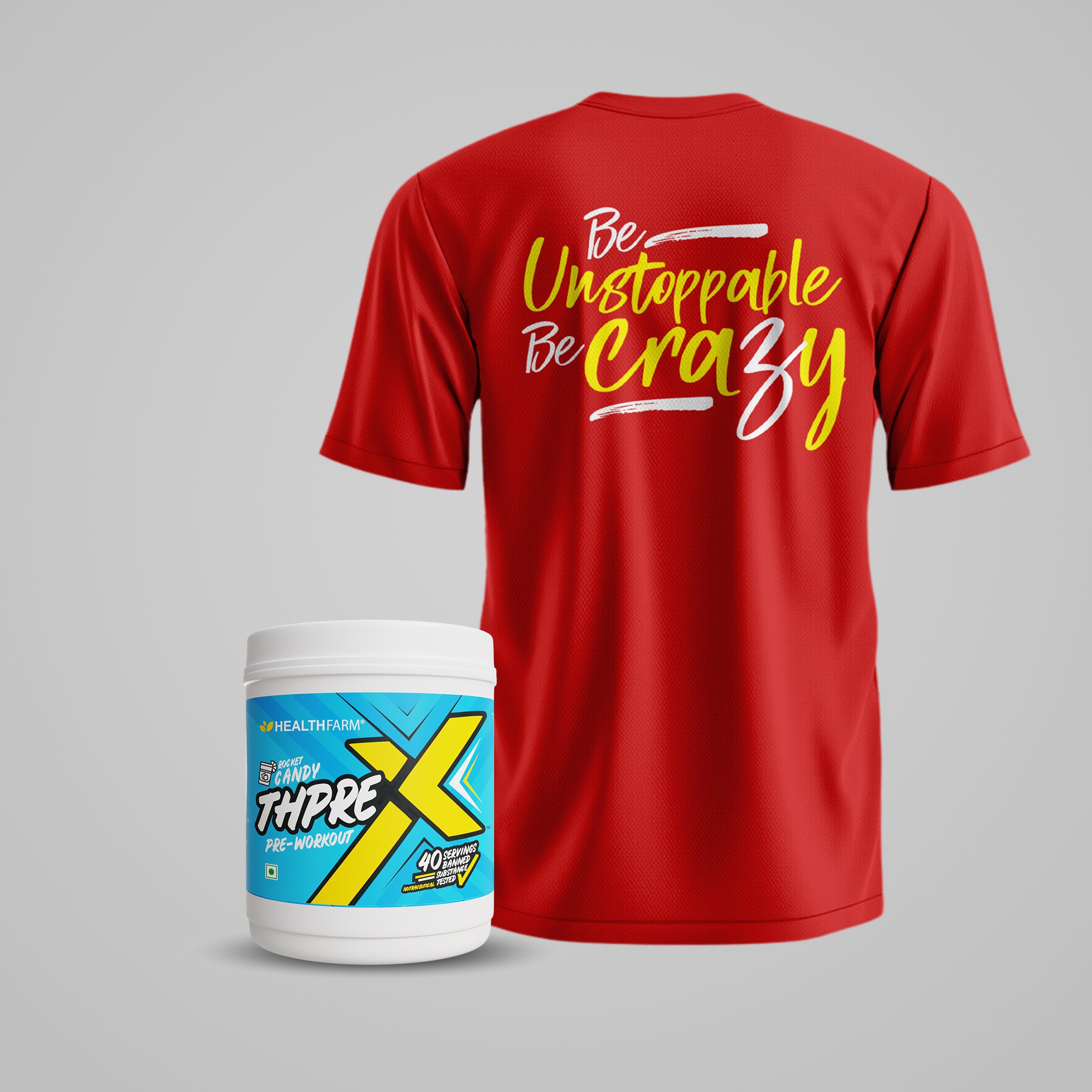 Healthfarm ThpreX Preworkout (500g) + T-Shirt