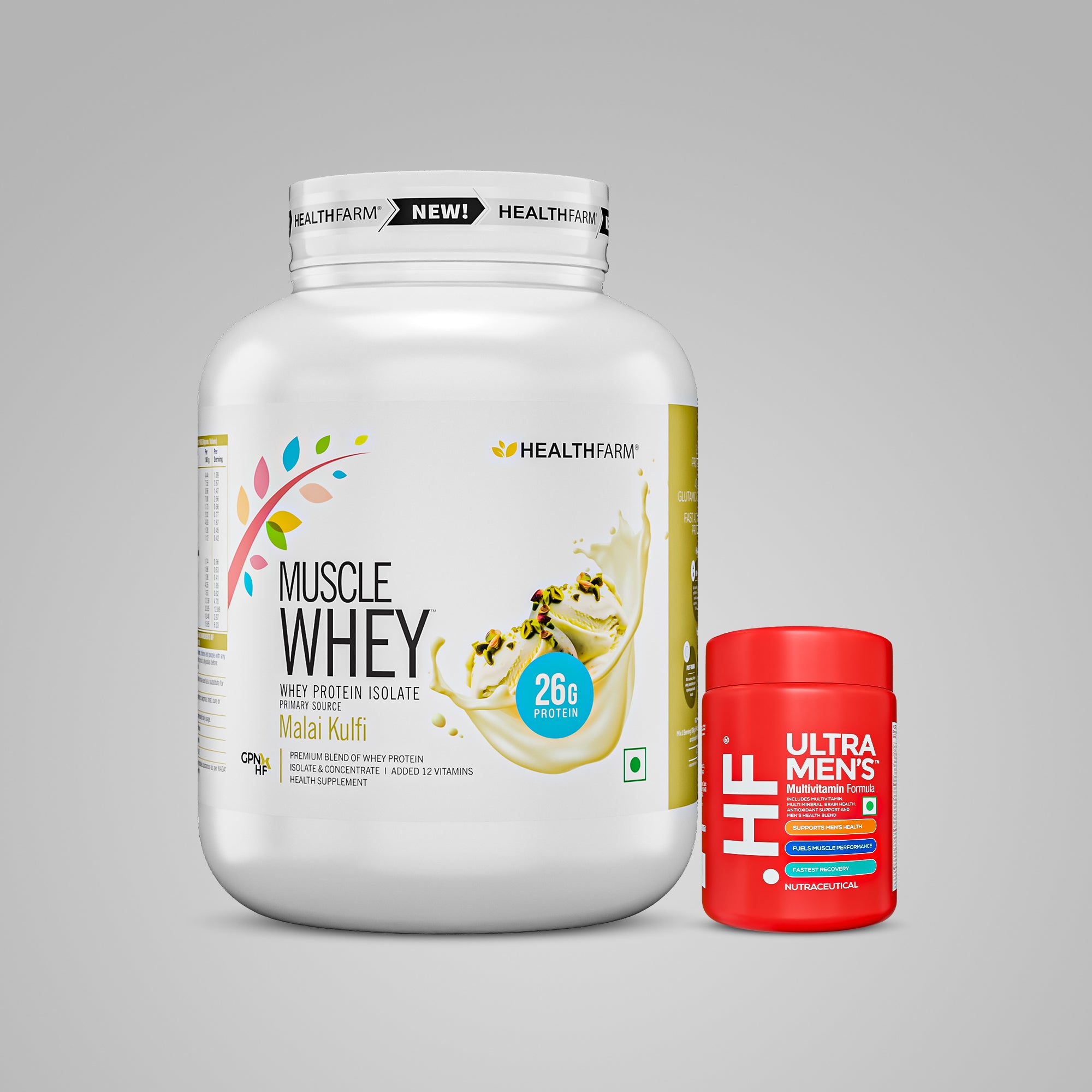 HealthFarm Muscle Whey Protein