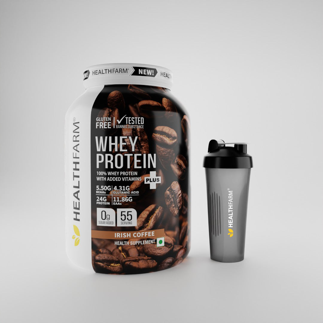 HealthFarm Whey Protein Plus with Added Vitamins - Healthfarm Nutrition