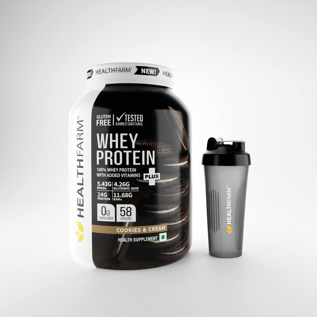 HealthFarm Whey Protein Plus with Added Vitamins - Healthfarm Nutrition