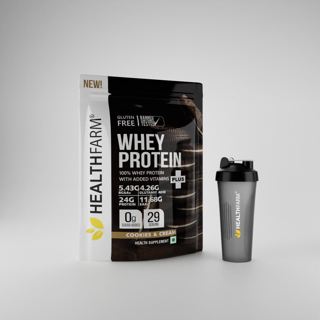 HealthFarm Whey Protein Plus with Added Vitamins - Healthfarm Nutrition