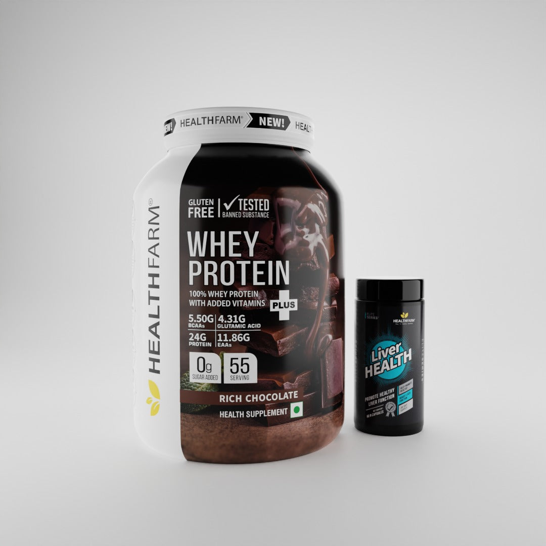 HealthFarm Whey Protein Plus with Added Vitamins - Healthfarm Nutrition