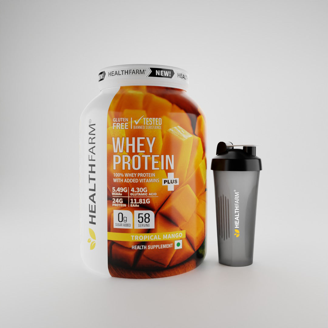HealthFarm Whey Protein Plus with Added Vitamins - Healthfarm Nutrition