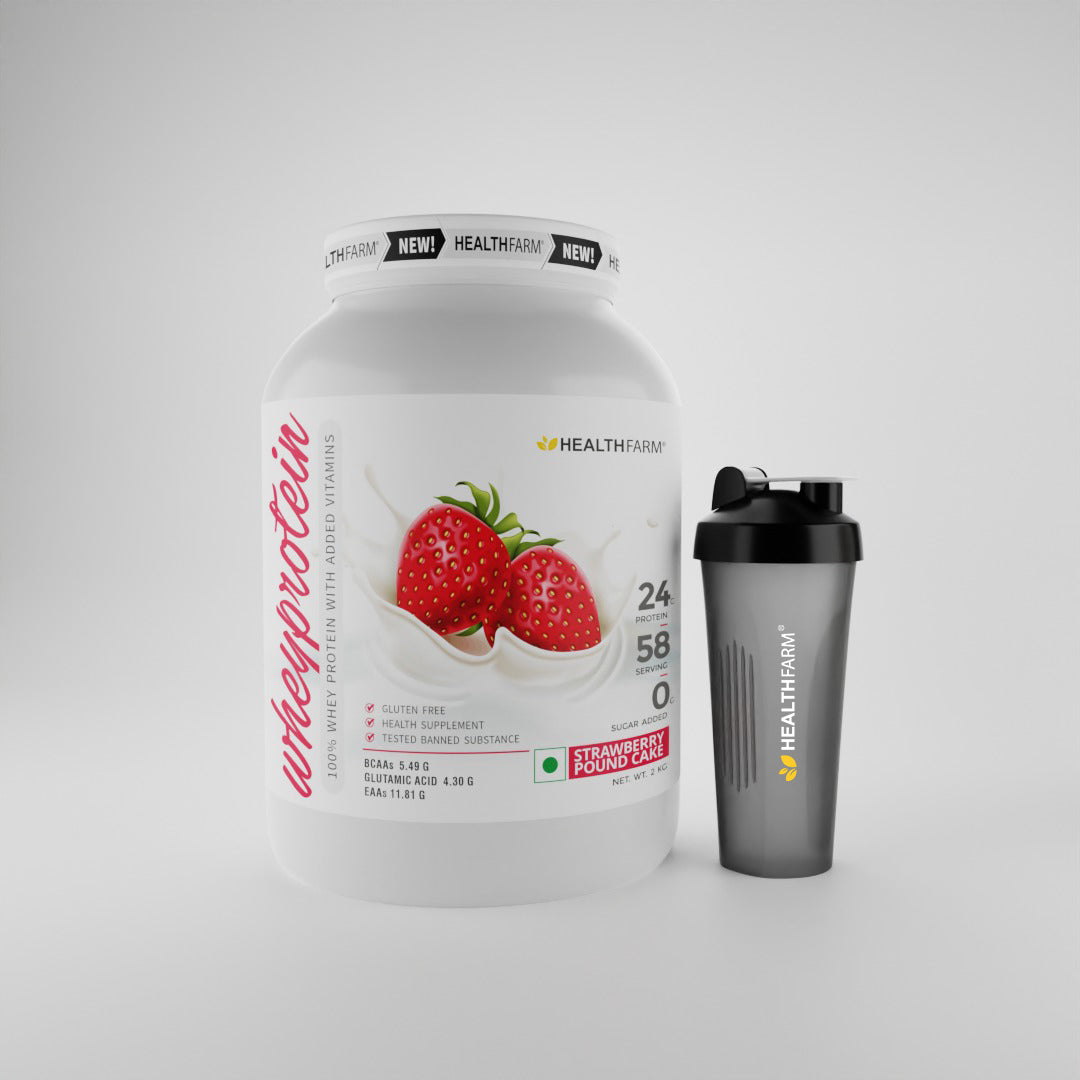 HealthFarm Whey Protein Plus with Added Vitamins - Healthfarm Nutrition