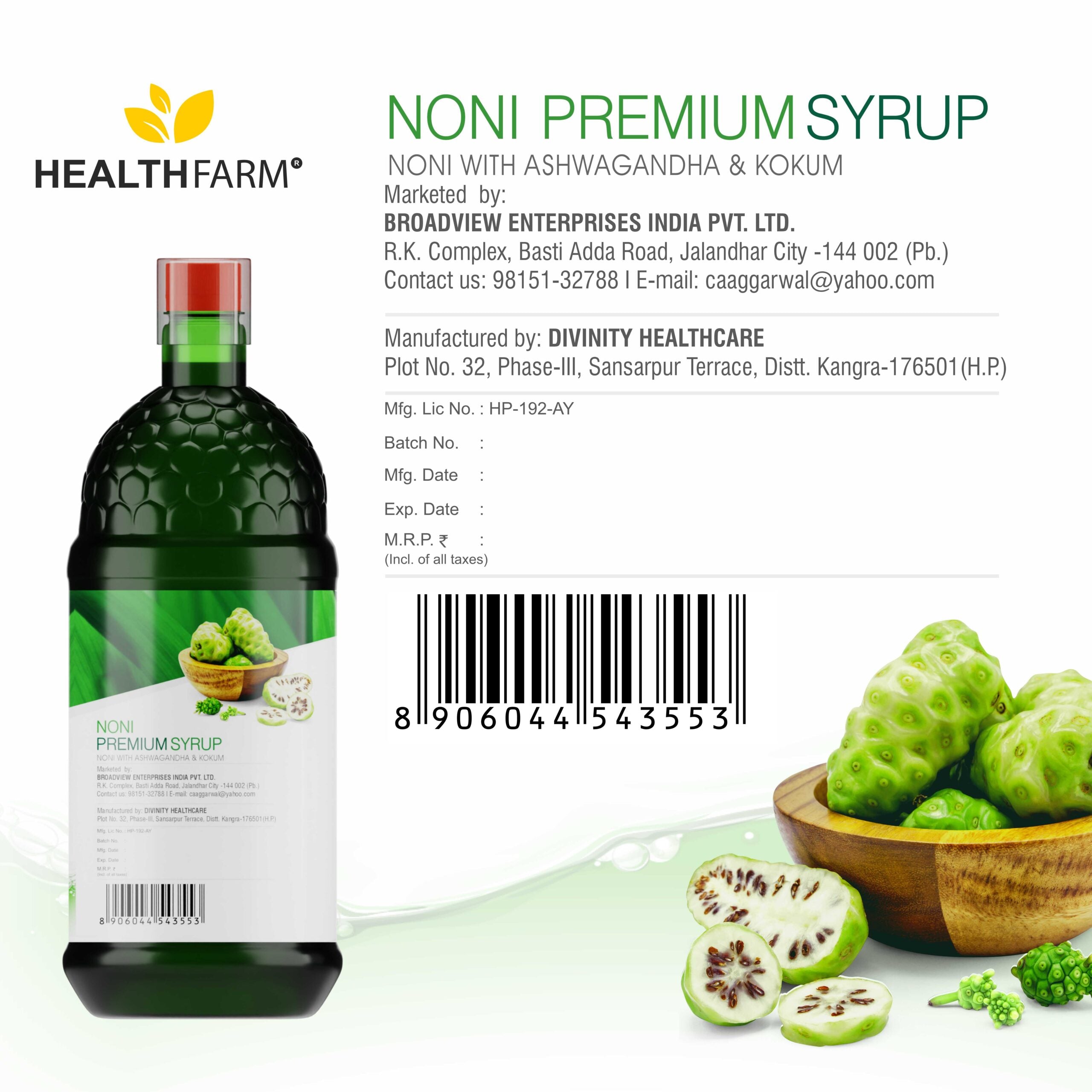 Noni Juice - Healthfarm
