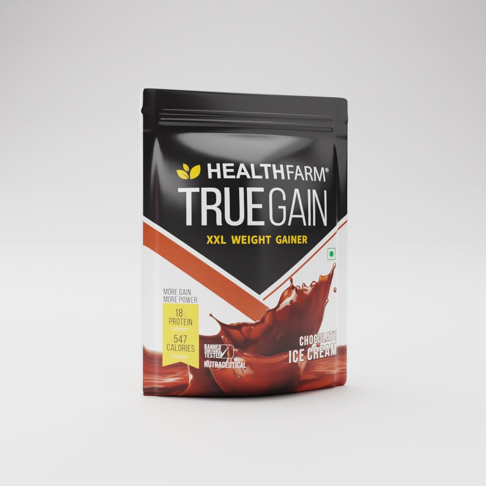 HealthFarm TrueGain Protein Powder for Weight Gain - Healthfarm Nutrition