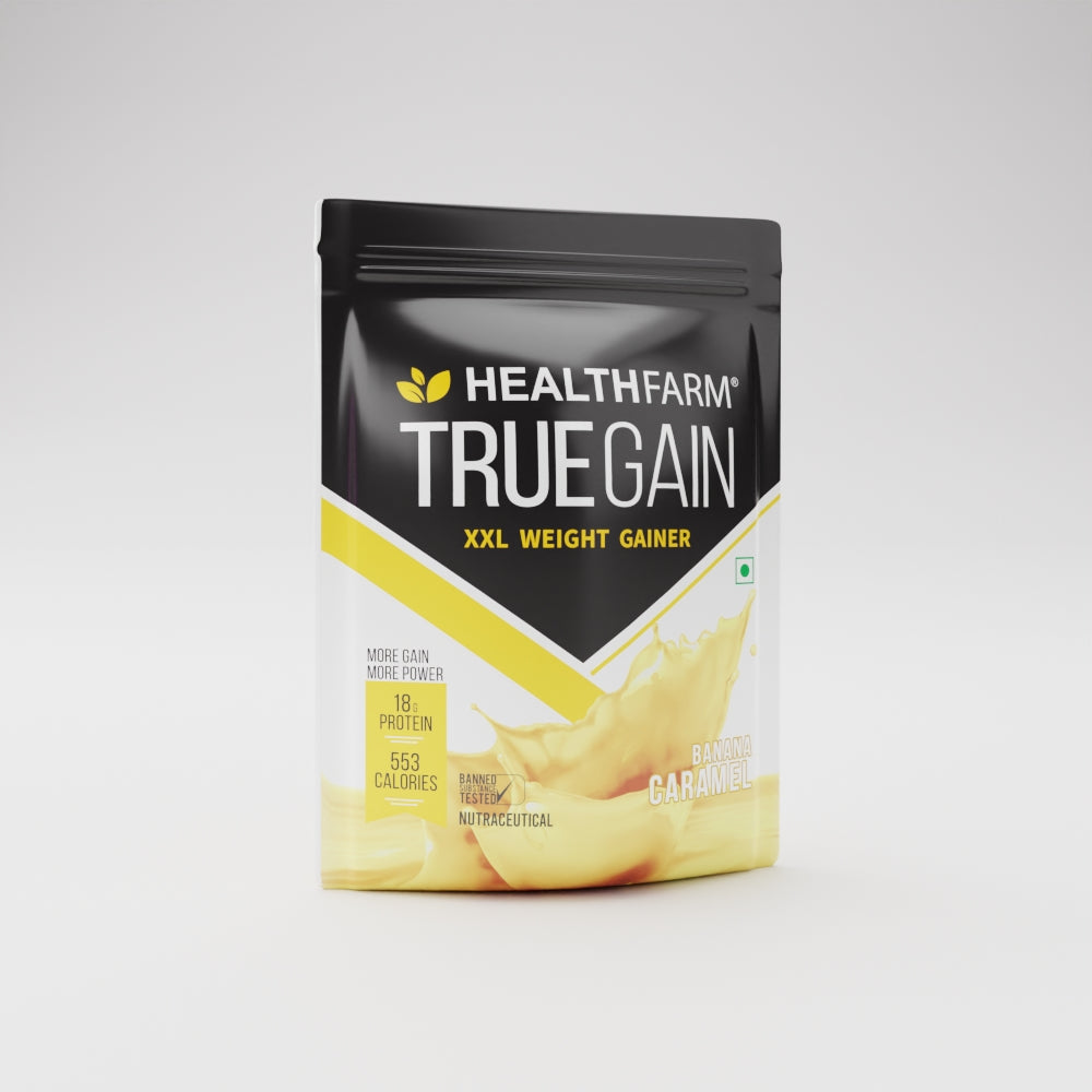 HealthFarm TrueGain Protein Powder for Weight Gain - Healthfarm Nutrition