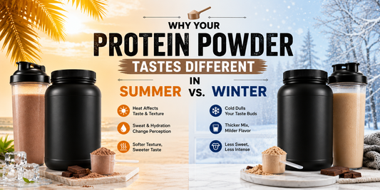 Why Your Protein Powder Tastes Different in Summer vs. Winter