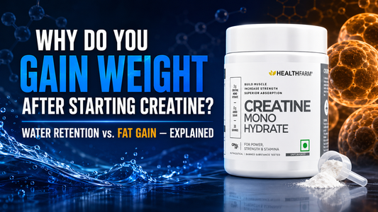 Why Do You Gain Weight After Starting Creatine? Water Retention vs. Fat Gain, Explained
