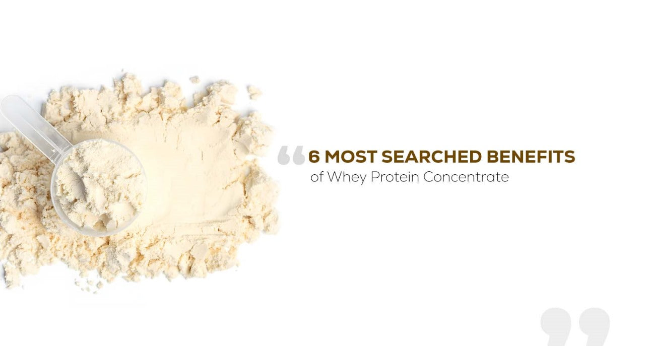 6 Most Searched Benefits of Whey Protein Concentrate