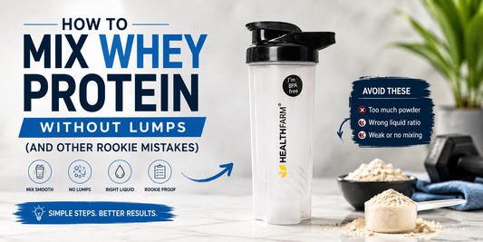 How to Mix Whey Protein Without Lumps (and Other Rookie Mistakes)