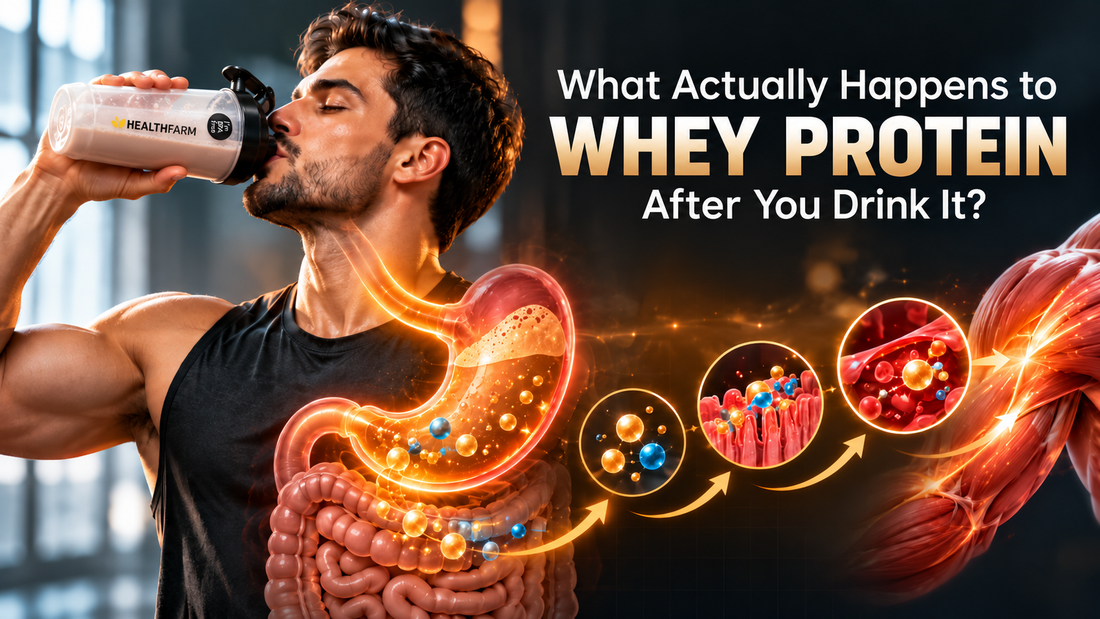 What Actually Happens to Whey Protein After You Drink It?