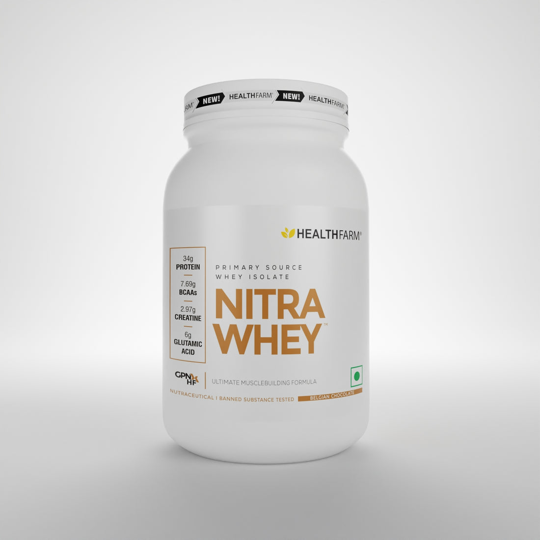 HealthFarm Nitra Whey | Ultimate Muscle Building Formula - Healthfarm Nutrition