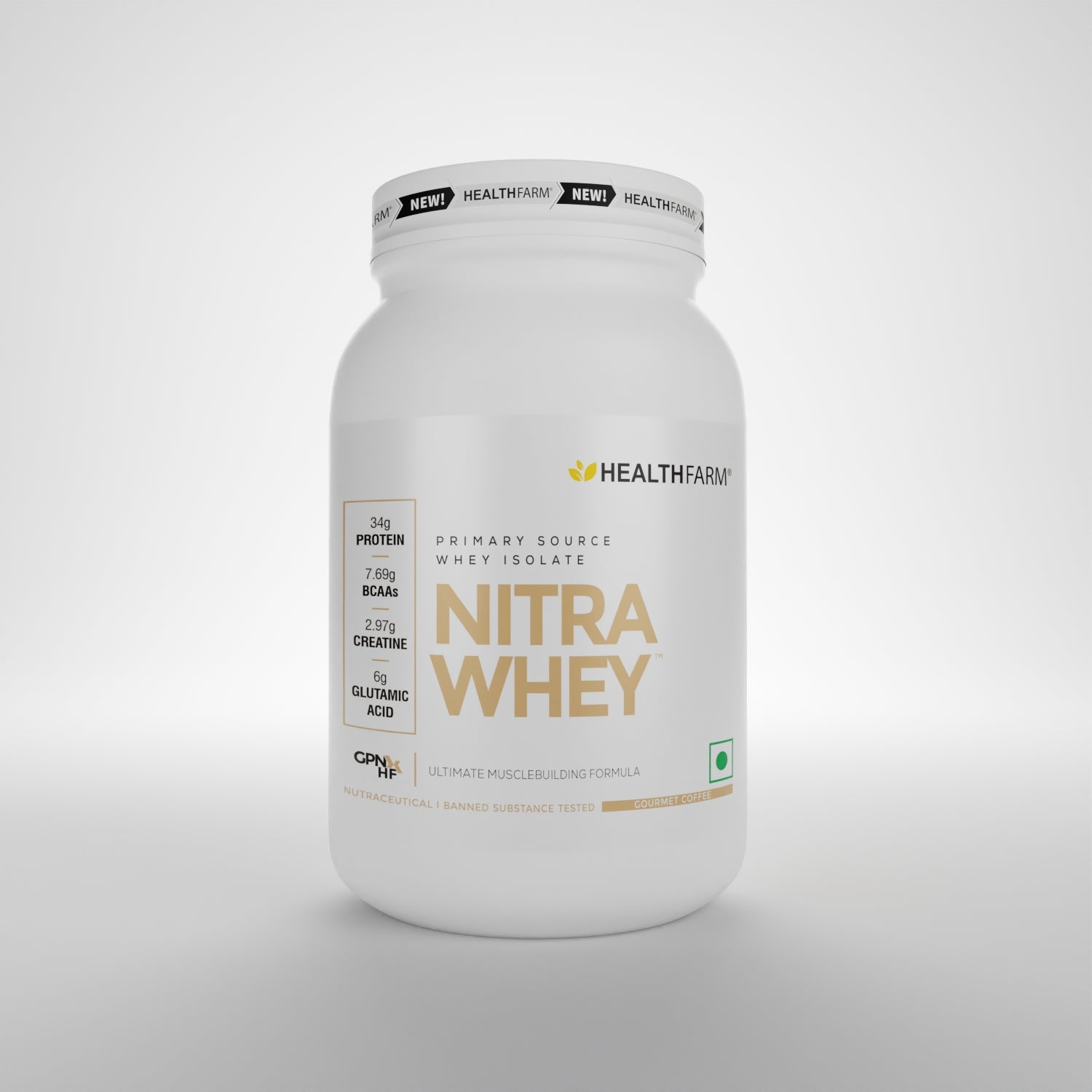 HealthFarm Nitra Whey | Ultimate Muscle Building Formula - Healthfarm Nutrition