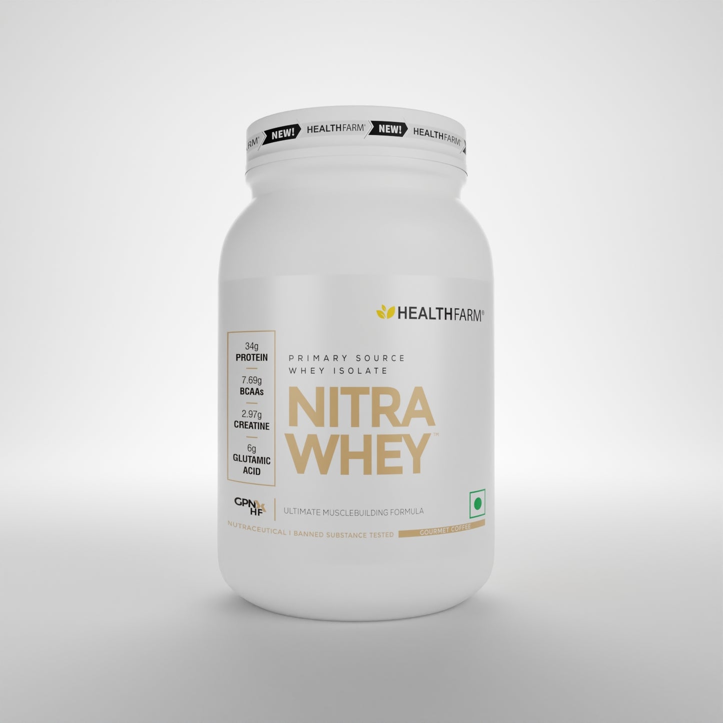 HealthFarm Nitra Whey | Ultimate Muscle Building Formula - Healthfarm Nutrition