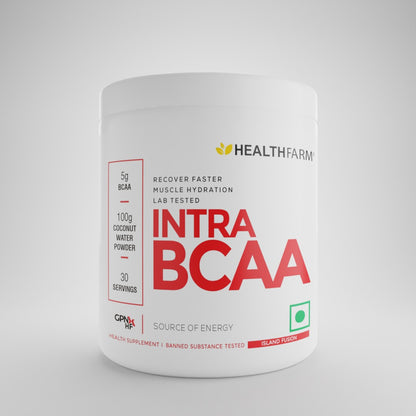 Healthfarm Muscle Intra BCAA (180G) Source of Energy