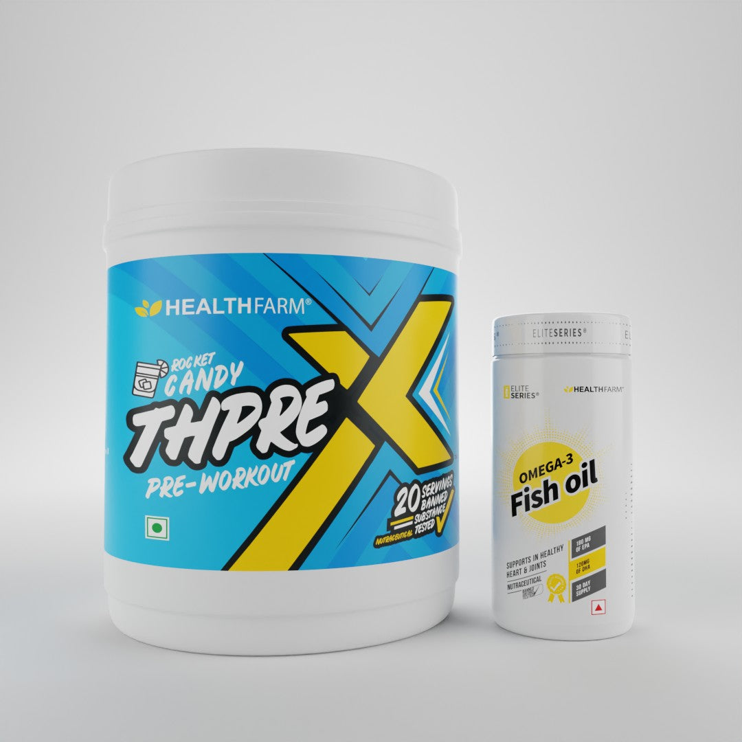 Healthfarm ThPreX Pre Workout + Freebies