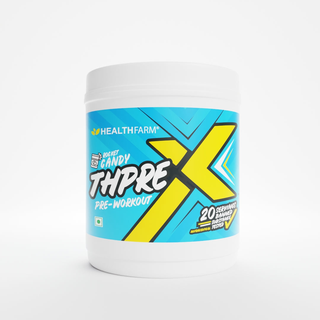 Healthfarm ThpreX Pre Workout (250g) + Creatine (50g)