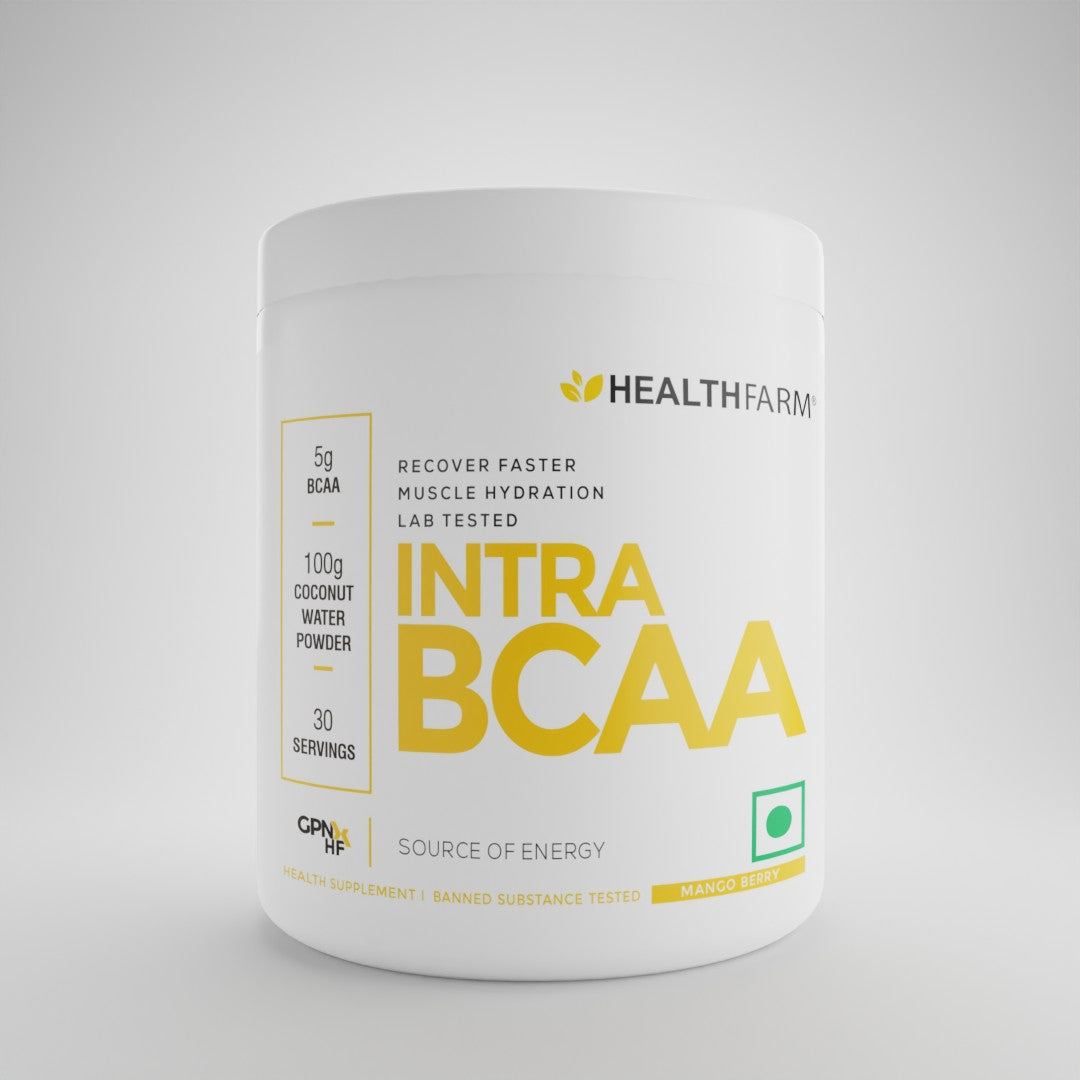 Healthfarm Muscle Intra BCAA (180G) - Stock Clearance