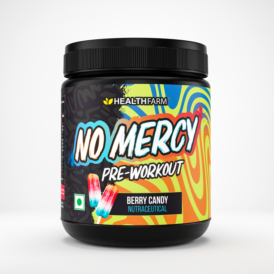 Healthfarm No Mercy Pre Workout + Intra BCAA (180G) + Shaker