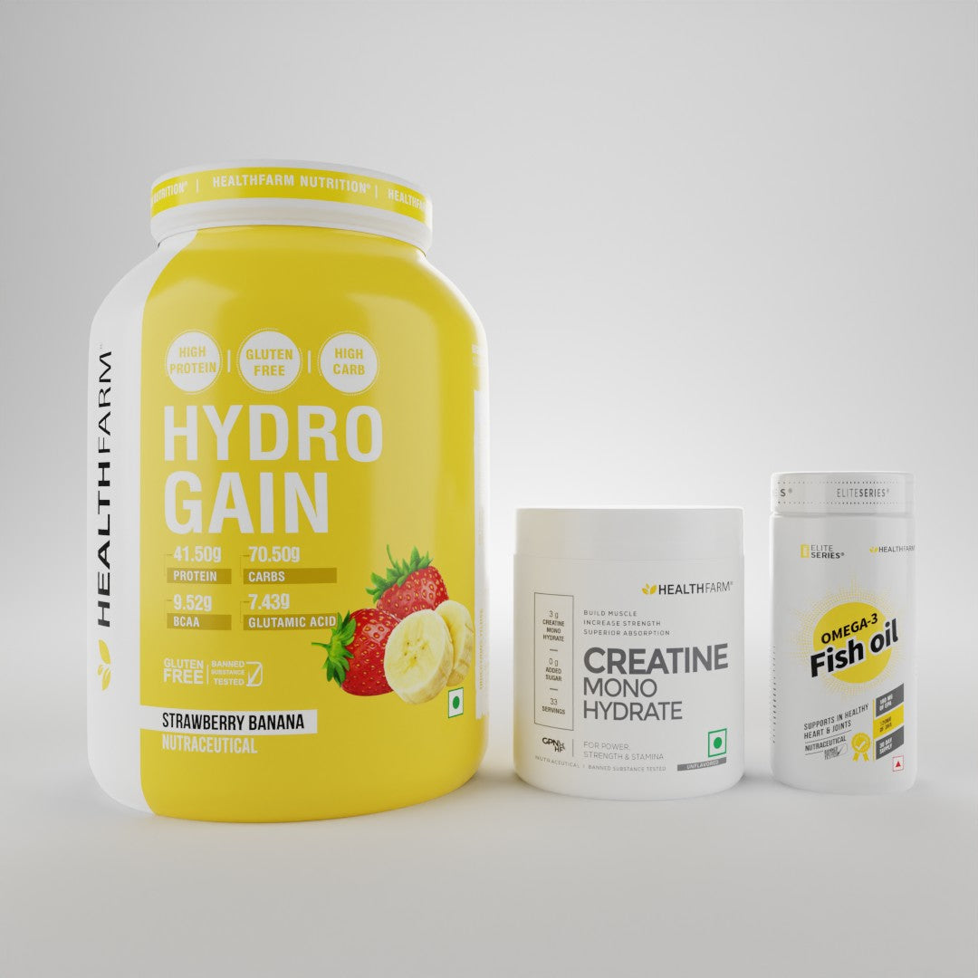 MASS GAINING STACK | HEALTHFARM – Healthfarm Nutrition