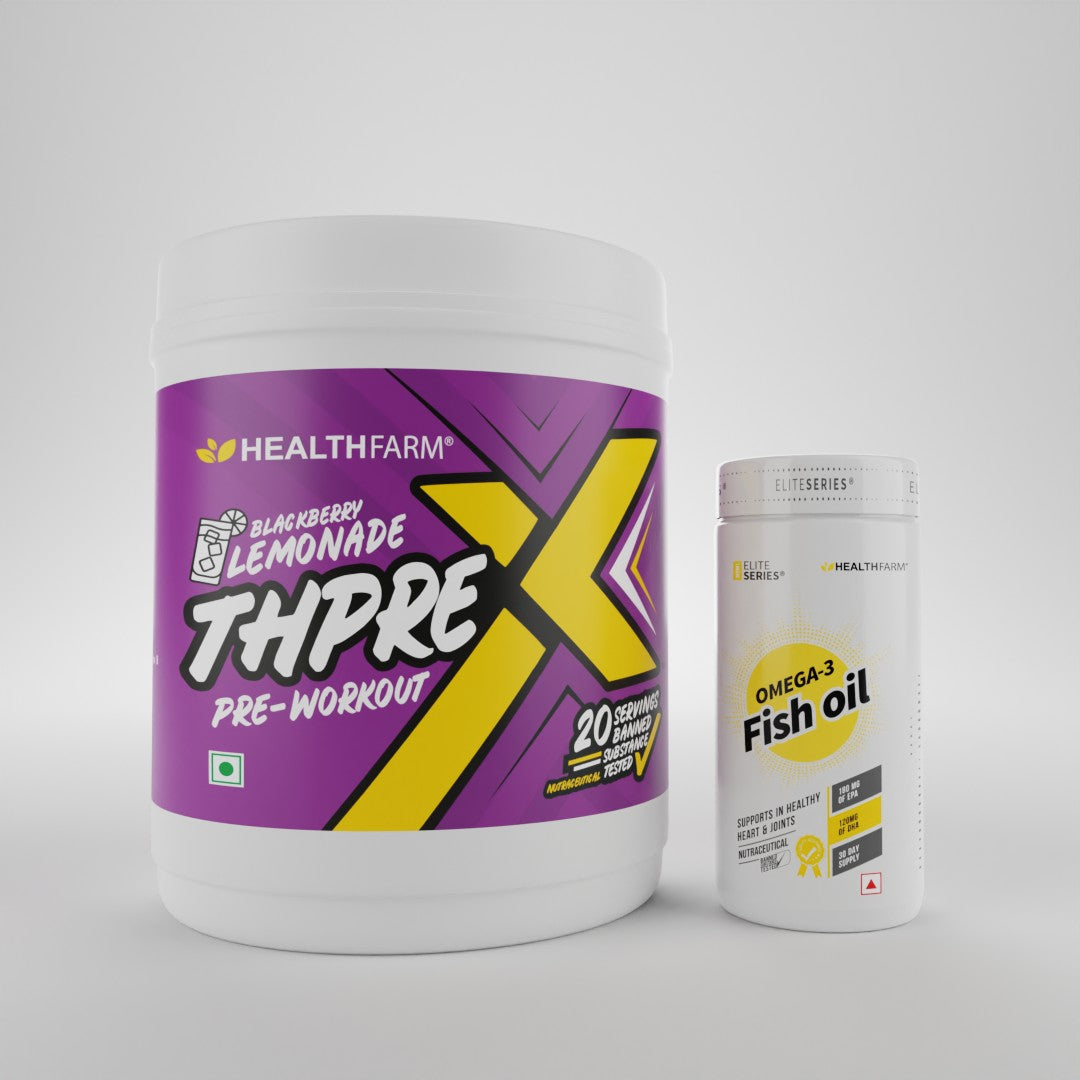 Healthfarm ThPreX Pre Workout + Freebies