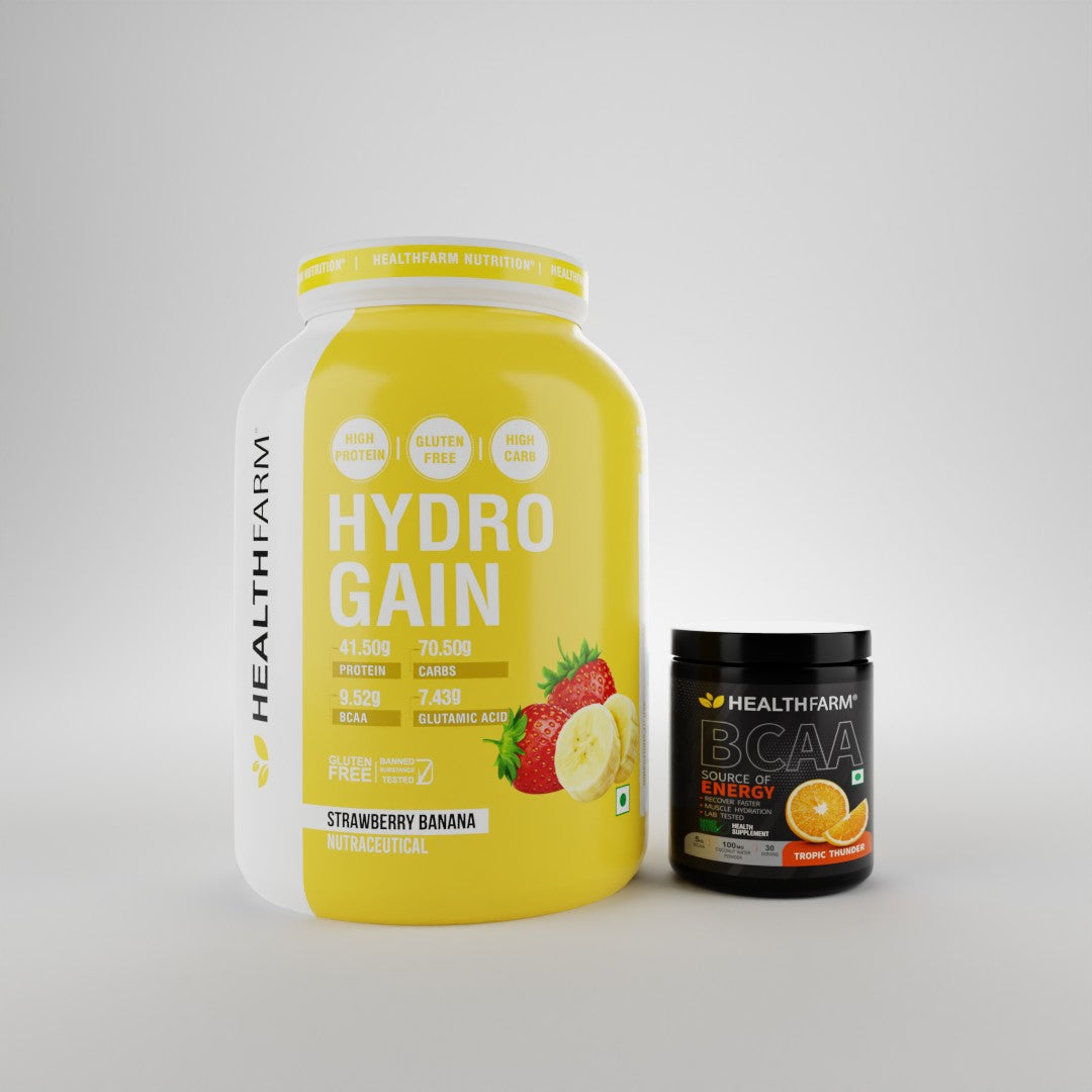 HealthFarm Hydro Gain (3kg) + BCAA Combo