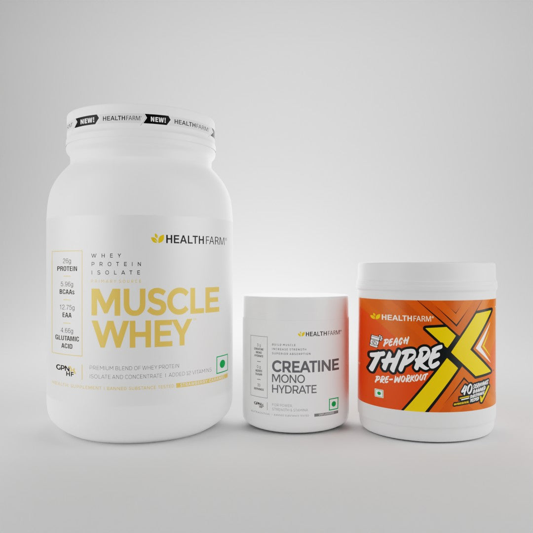 MUSCLE BUILDING STACK | HEALTHFARM – Healthfarm Nutrition