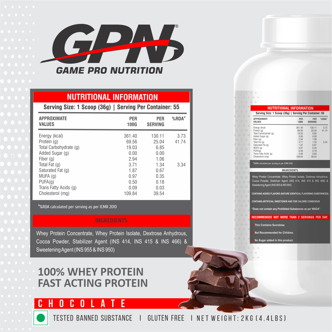 HealthFarm NO PUMP + GPN 100% WHEY (2KG)