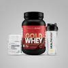 Gold Whey 1kg + Creatine 100g + Shaker