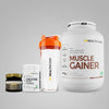 Healthfarm Muscle Gainer (3Kg) + Creatine (100g) + Shilajit (20g) + Free Shaker