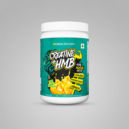 Healthfarm Creatine + HMB | Premium Creatine Formula for Muscle Growth