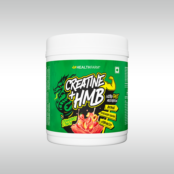 Healthfarm Creatine + HMB | Premium Creatine Formula for Muscle Growth