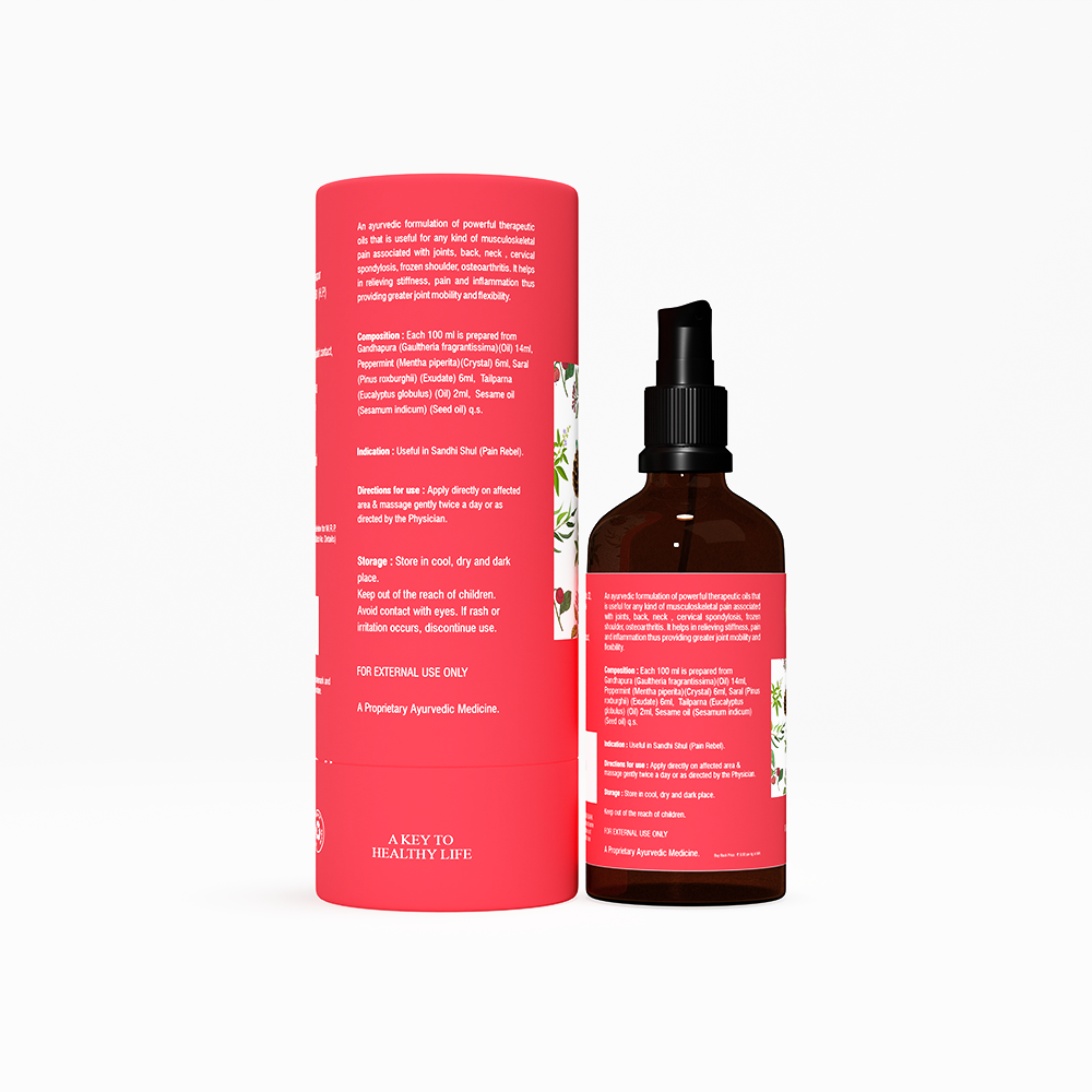 Healthfarm Activate Pain Oil – 100 ml | Stock Clearance
