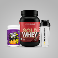 Gold Whey 1kg + Creatine HMB 150g + Shaker