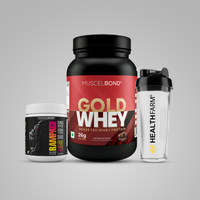 Gold Whey 1kg + Rampage 260g + Shaker
