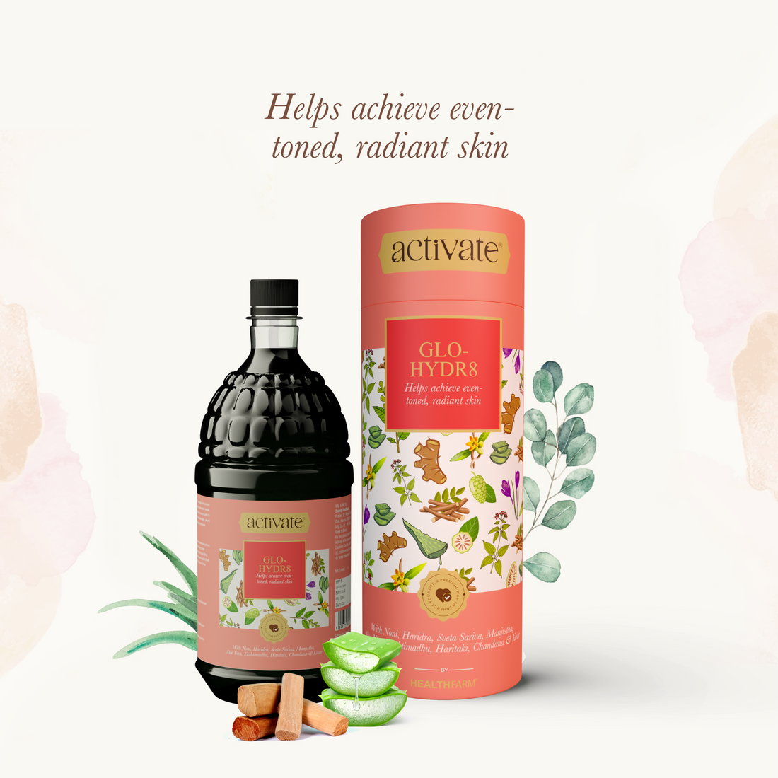 Healthfarm Activate GLO & HYDR8 - Glowing & Radiant Skin