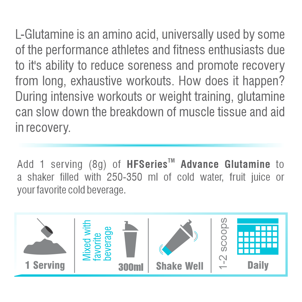 HF Series Advance Glutamine Essential Amino Acid Supplement