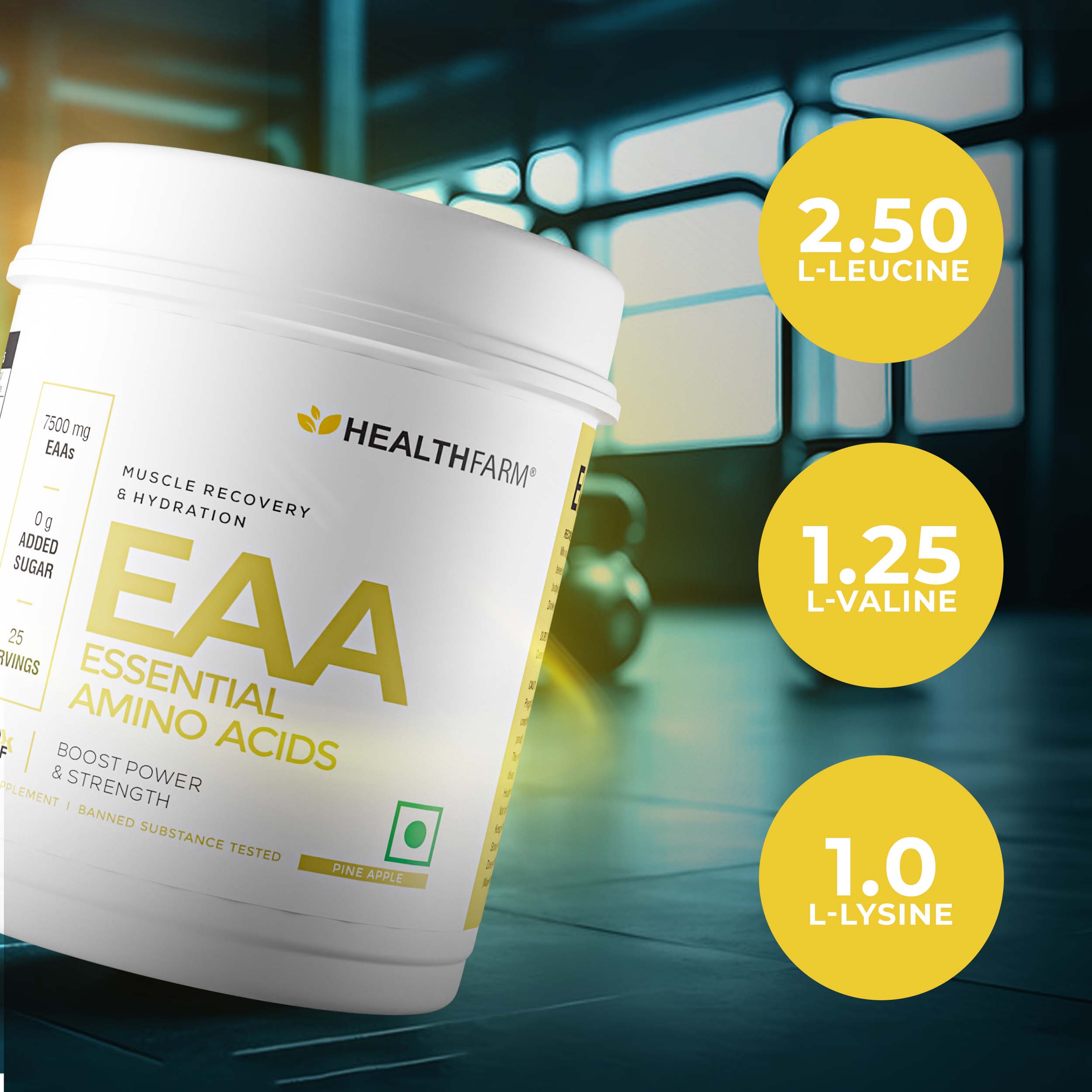 Healthfarm Muscle EAA Powder (250g)