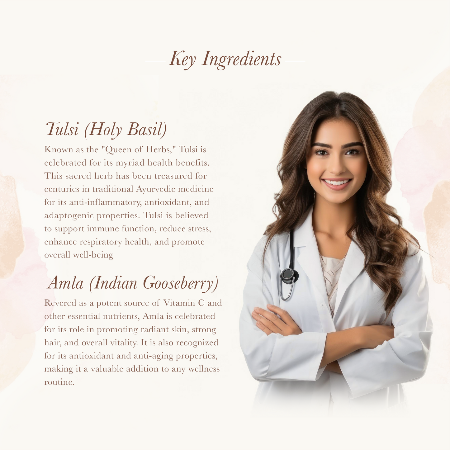 Healthfarm Amla Tulsi | Helps to Promote Hair, Scalp & Skin Health