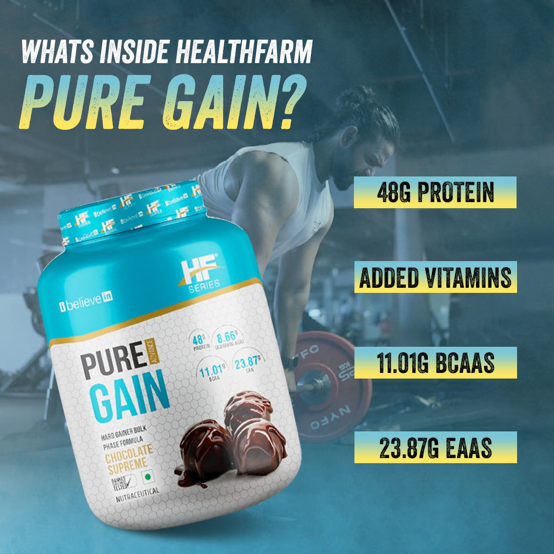 HF Series Pure Gain Mass Gainer/Weight Gainer