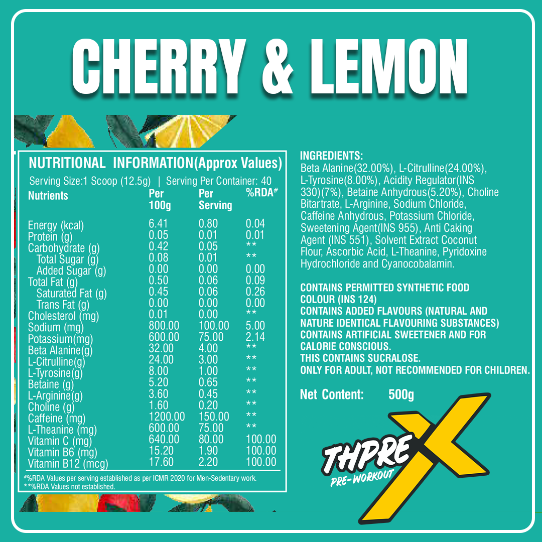 ThPreX Pre-Workout Supplement