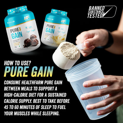 HF Series Pure Gain Mass Gainer/Weight Gainer