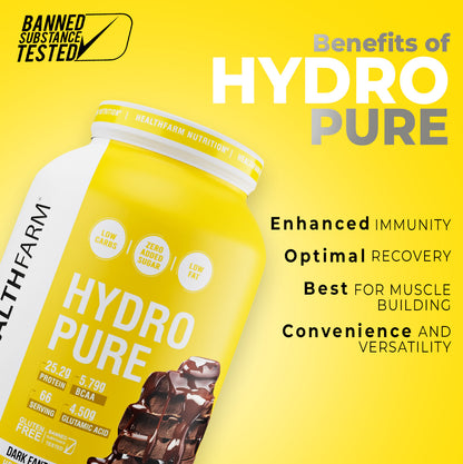 HealthFarm Hydro Pure Hydrolyzed Whey Protein