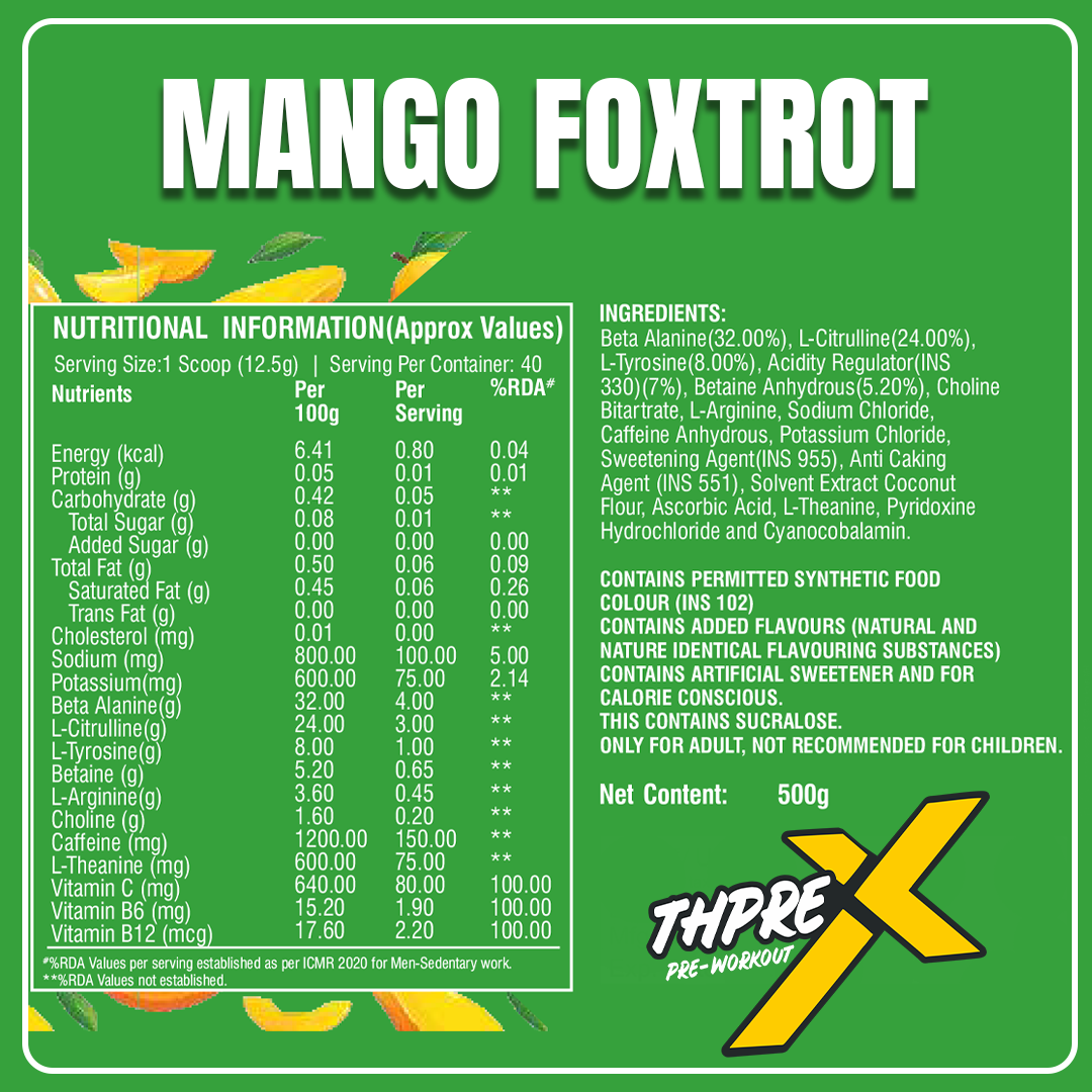 ThPreX Pre-Workout Supplement